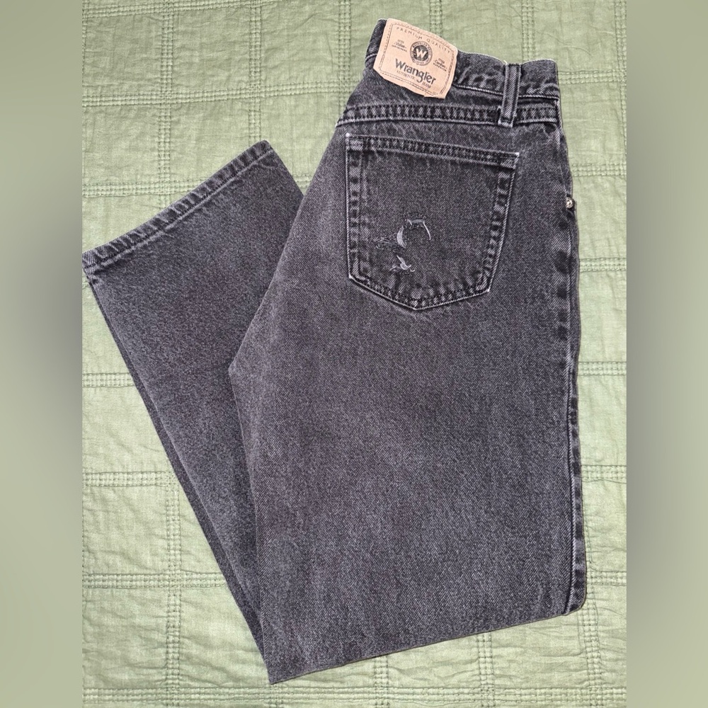 Distressed Wrangler Jeans